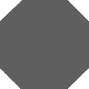Winkelmans Anthracite Octagonal Victorian Tile