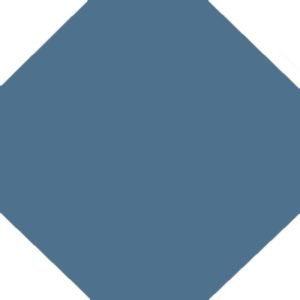 Winkelmans Dark Blue Hexagonal Victorian Tile