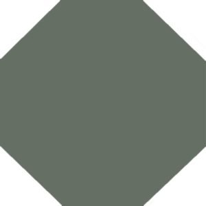 Winkelmans Dark Green Hexagonal Victorian Tile