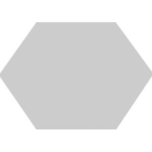 Winkelmans Pearl Grey Elongated Hexagonal Victorian Tile