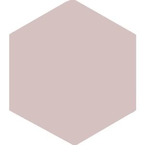 Winkelmans Pink Hexagonal Victorian Tile