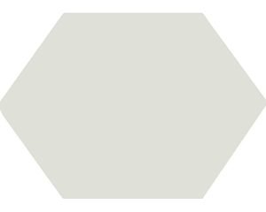 Winkelmans White Elongated Hexagonal Victorian Tile