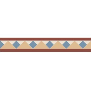 Palladian-border-geometric-floor-tiles-red white blue cognac
