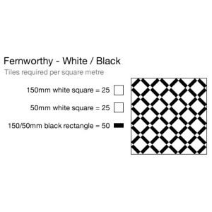 Fernworthy-Black-White Victorian tile