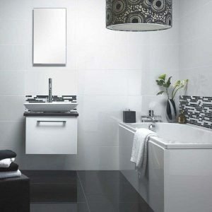 Plain White gloss-white-wall-60x30-tiles