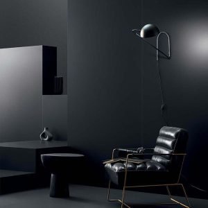 Mono Plain Black Porcelain Tiles 598 x 598